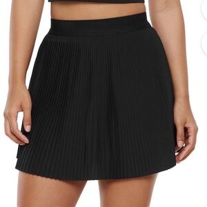 GAPFIT Pleated Tennis Skirt - Black NWT